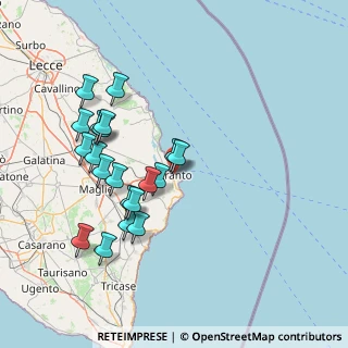 Mappa Via del Porto, 73028 Otranto LE, Italia (16.149)