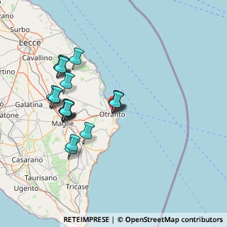 Mappa Via del Porto, 73028 Otranto LE, Italia (16.4225)