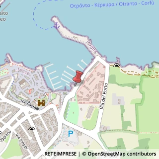 Mappa Via del porto, 73028 Otranto, Lecce (Puglia)