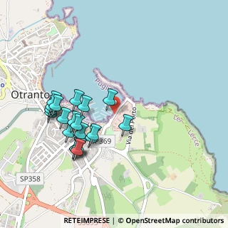 Mappa Via del Porto, 73028 Otranto LE, Italia (0.517)