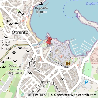 Mappa Via Vittorio Emanuele, 3, 73028 Otranto LE, Italia, 73028 Otranto, Lecce (Puglia)