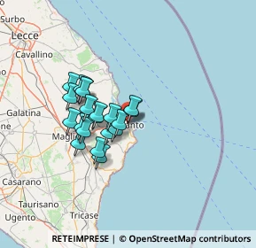 Mappa Centro Storico, 73028 Otranto LE, Italia (11.079)