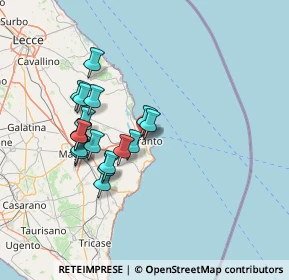 Mappa Centro Storico, 73028 Otranto LE, Italia (13.45389)