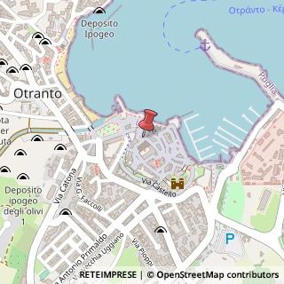 Mappa Via Basilica, 10, 73028 Otranto, Lecce (Puglia)