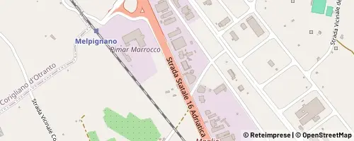 Mappa Melpignano