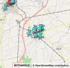 Mappa VIA TENENTE, 73044 Galatone LE, Italia (3.014)