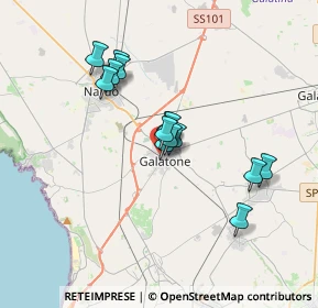 Mappa Via L. Spagna, 73044 Galatone LE, Italia (2.97857)