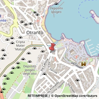 Mappa Via Papa Giovanni Paolo II, 73028 Otranto LE, Italia, 73028 Otranto, Lecce (Puglia)