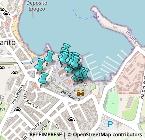 Mappa Via Melorio, 73028 Otranto LE, Italia (0.091)
