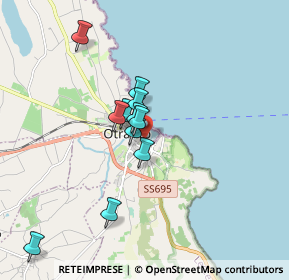 Mappa Via Giuseppe Garibaldi, 73028 Otranto LE, Italia (1.50455)