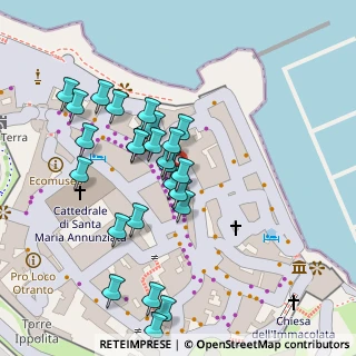 Mappa Via Padre L. Scupoli, 73028 Otranto LE, Italia (0.04615)