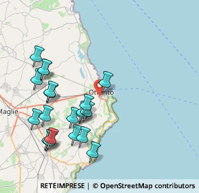 Mappa Via Rita Levi Montalcini, 73028 Otranto LE, Italia (9.2025)