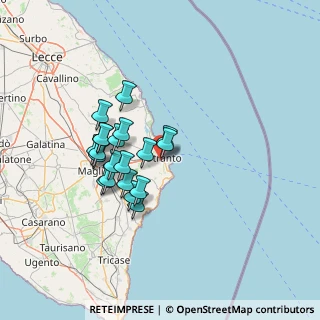 Mappa Via Rita Levi Montalcini, 73028 Otranto LE, Italia (12.3015)