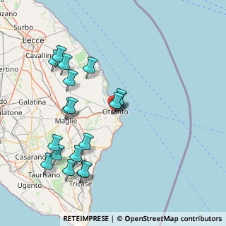 Mappa Via Rita Levi Montalcini, 73028 Otranto LE, Italia (18.63278)