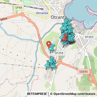 Mappa Via Rita Levi Montalcini, 73028 Otranto LE, Italia (0.47407)