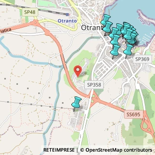 Mappa Via Rita Levi Montalcini, 73028 Otranto LE, Italia (0.82)