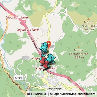 Mappa Contrada Tre Castagne, 85042 Lagonegro PZ, Italia (0.725)