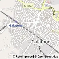 Hartă Galatone