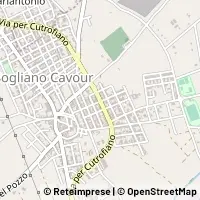 Map Sogliano Cavour