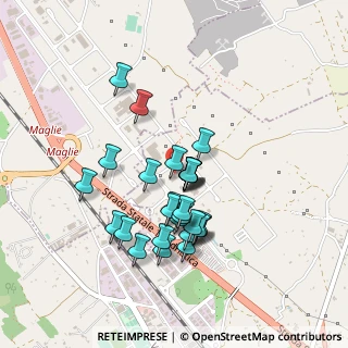 Mappa Zona Industriale Melpignano, 73024 Maglie LE, Italia (0.40357)