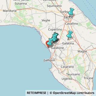 Mappa Via Delle Nereidi, 73050 Nardò LE, Italia (35.8485)
