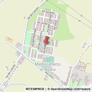Mappa Via Dei Mughetti, 7, 44123 Ferrara, Ferrara (Emilia Romagna)