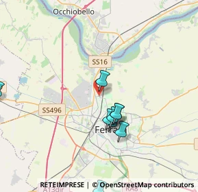 Mappa Via Bentivoglio, 44122 Ferrara FE, Italia (4.85)