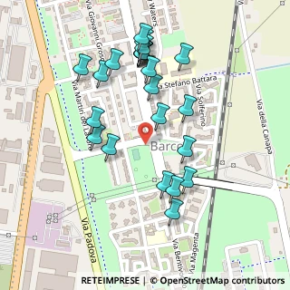 Mappa Via Bentivoglio, 44122 Ferrara FE, Italia (0.25)