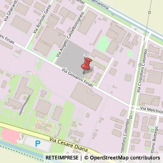 Mappa Via Giovanni Finati, 18, 44124 Ferrara, Ferrara (Emilia Romagna)