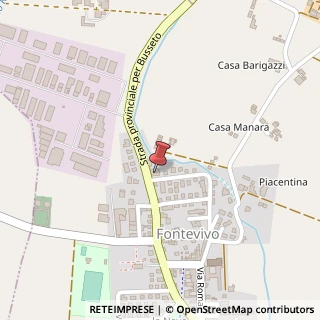 Mappa Via 7 Fratelli Cervi, 1, 43010 Fontevivo, Parma (Emilia Romagna)