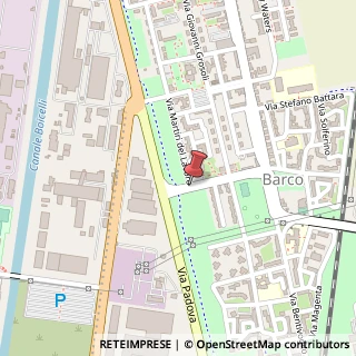 Mappa Via Martiri del Lavoro,  27, 44100 Ferrara, Ferrara (Emilia Romagna)