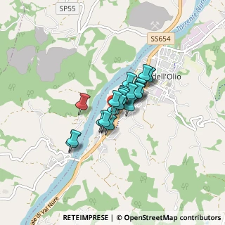 Mappa Via Madonna della Neve, 29028 Ponte dell'Olio PC, Italia (0.45)
