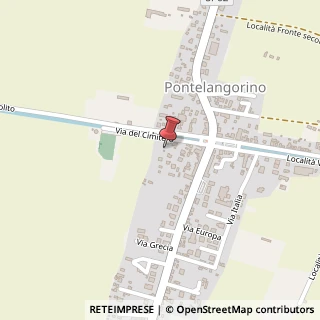 Mappa Località Pontelangorino Centro, 118, 44021 Codigoro, Ferrara (Emilia Romagna)