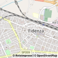 Hartă Fidenza