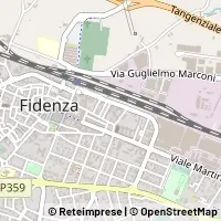 Kaart Fidenza