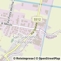 地図 Mirandola