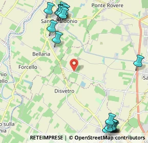 Mappa Via Pezzetta, 41039 San Possidonio MO, Italia (3.233)