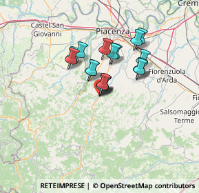 Mappa Via Giovanni Rossi, 29028 Ponte dell'Olio PC, Italia (9.605)