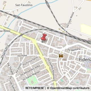 Mappa Via Abate Zani, 50, 43036 Fidenza, Parma (Emilia Romagna)
