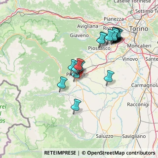 Mappa Strada Galoppatoio, 10064 Pinerolo TO, Italia (14.7445)