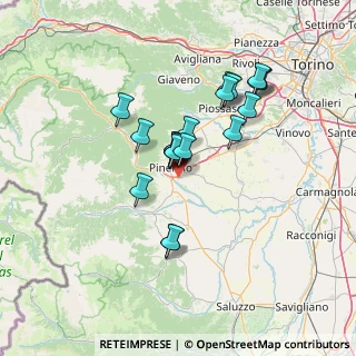 Mappa Strada Galoppatoio, 10064 Pinerolo TO, Italia (11.237)