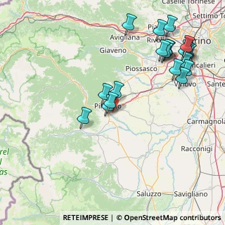 Mappa Strada Galoppatoio, 10064 Pinerolo TO, Italia (19.2465)