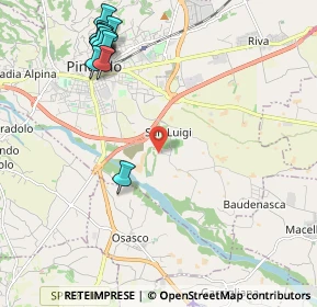 Mappa Strada Galoppatoio, 10064 Pinerolo TO, Italia (2.63091)