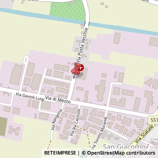 Mappa Via Posta Vecchia, 47, 41037 Mirandola, Modena (Emilia Romagna)
