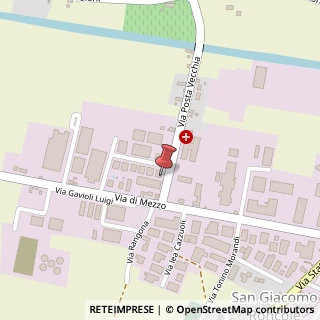 Mappa Via Posta Vecchia, 34, 41037 Mirandola, Modena (Emilia Romagna)
