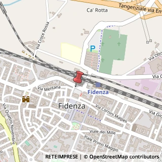 Mappa Piazza Giuseppe Garibaldi, 25F, 43036 Fidenza, Parma (Emilia Romagna)