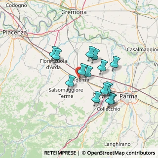 Mappa Via Abate Zani, 43036 Fidenza PR, Italia (11.19)