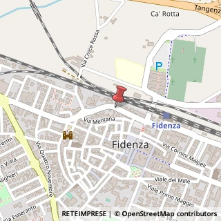 Mappa Via mazzini g. 2, 43036 Fidenza, Parma (Emilia Romagna)