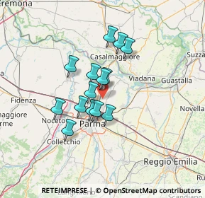 Mappa Via F.Cortesi, 43122 Parma PR, Italia (9.95571)