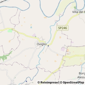 Mappa Oviglio